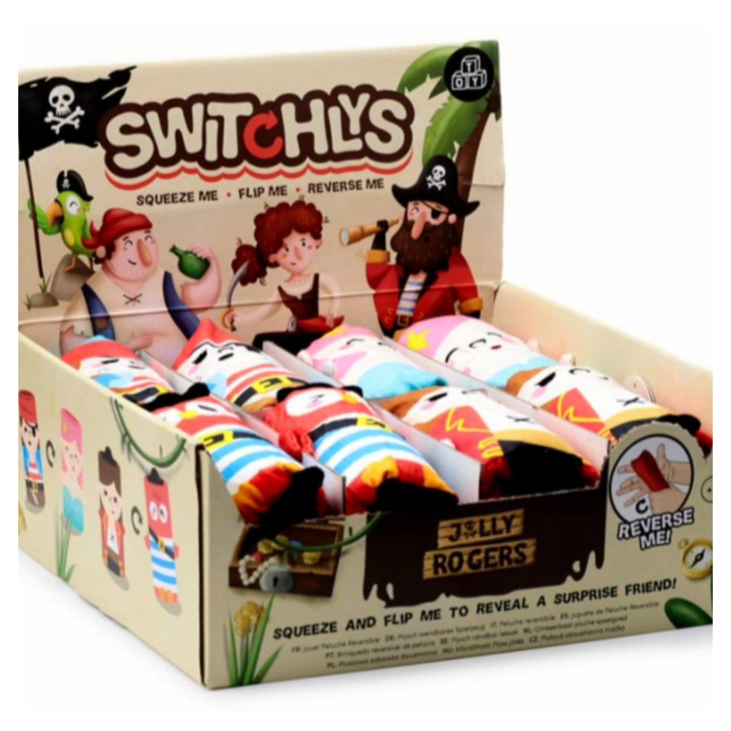 Switchley Pirates and Mermaids Water snake Fidget toys