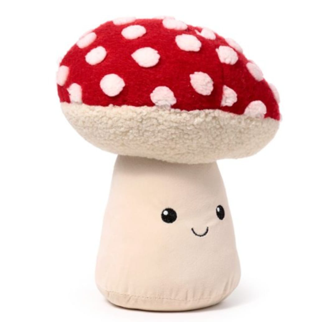 Mushroom/Toadstool Plush Door Stop