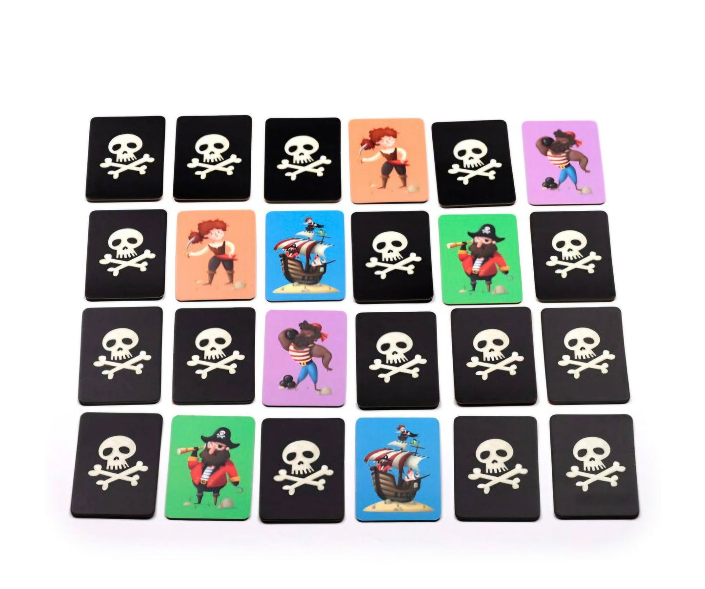 Jolly Rogers Pirates Memory Game
