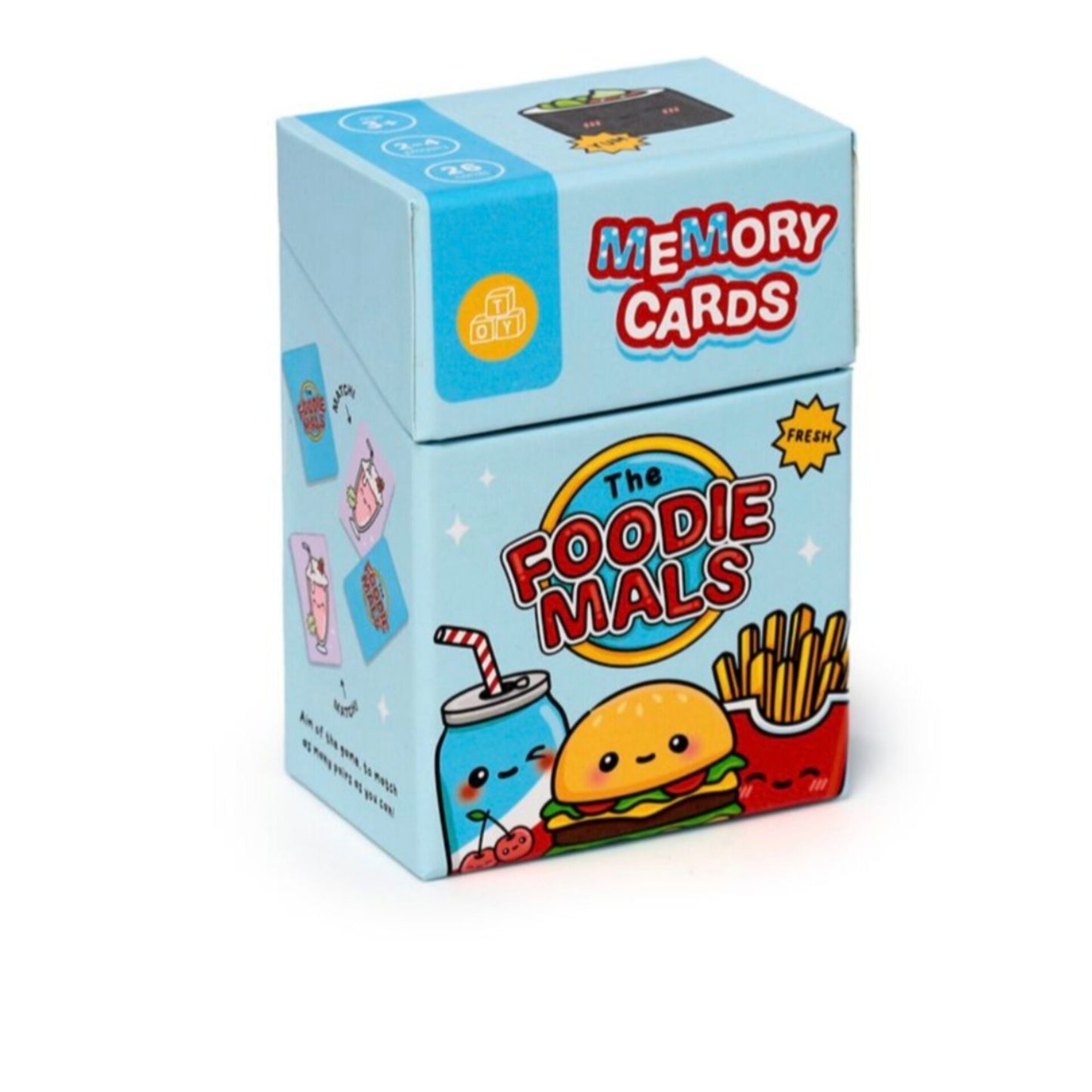 Foodiemals Kids Memory Card Set
