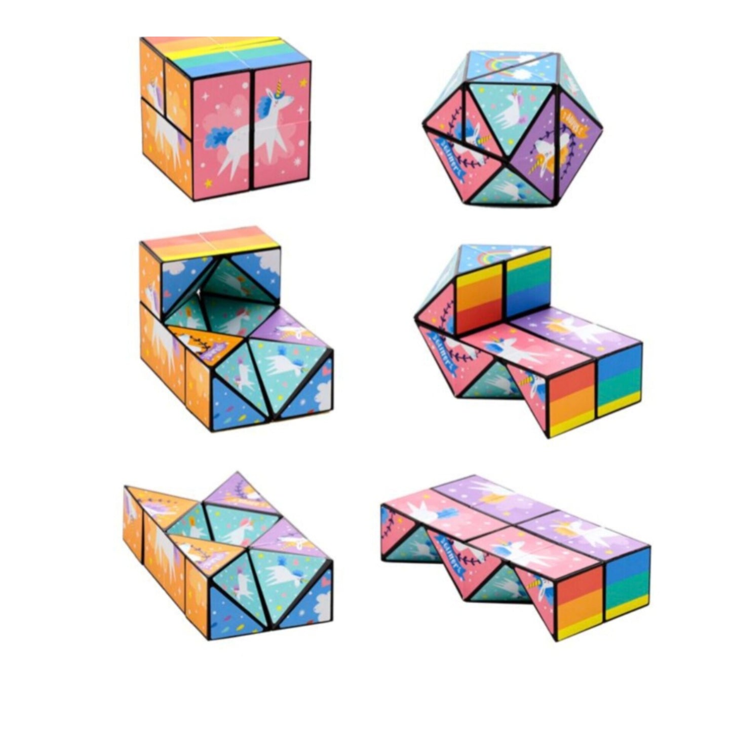 Unicorn Magic puzzle cube