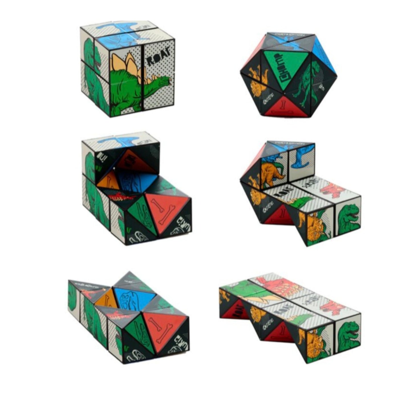 Dinosauria Puzzle Cube toy