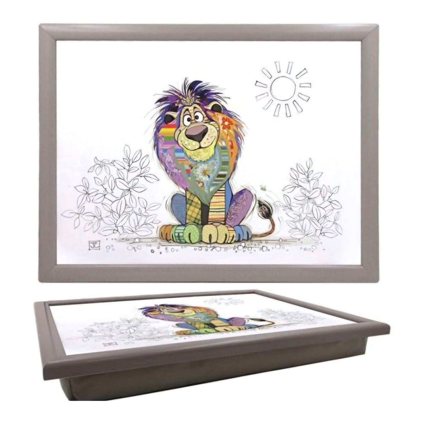 Bug Art Louis Lion Lap Tray, 44cm