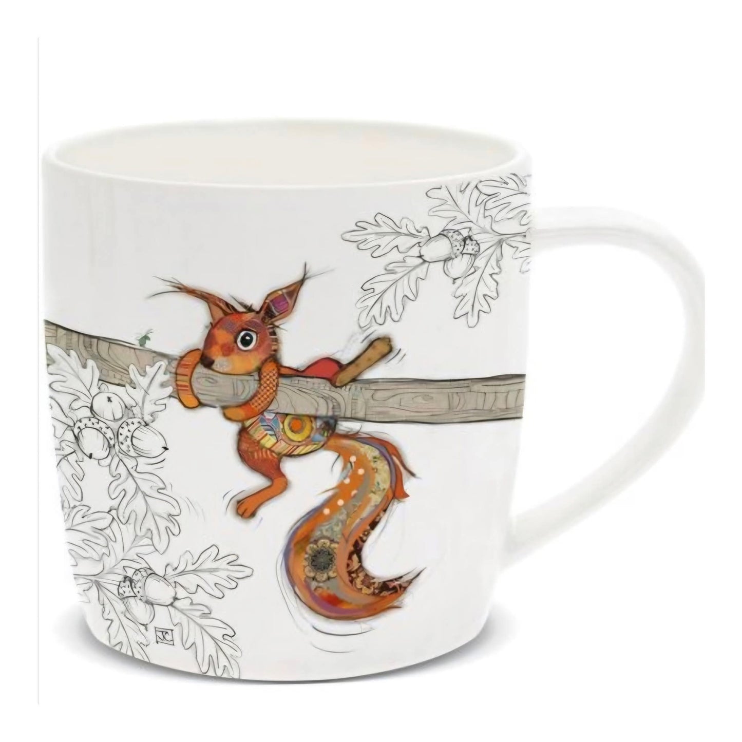 Bug Art Sammy Squirrel Mug