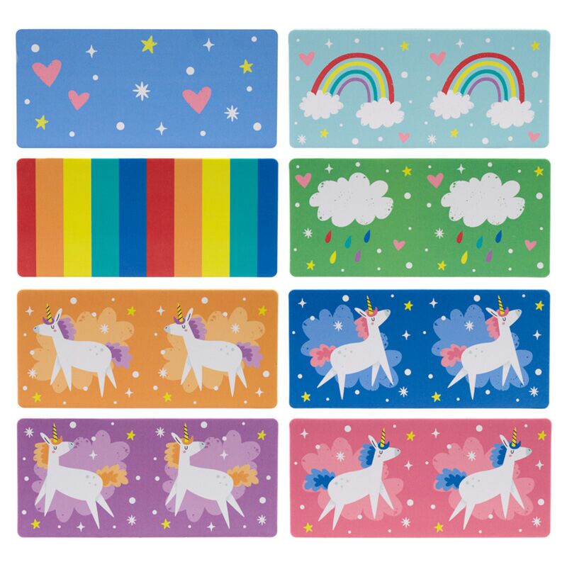 Unicorn dominoes set