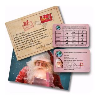 Santa's Lost  Driving Licence