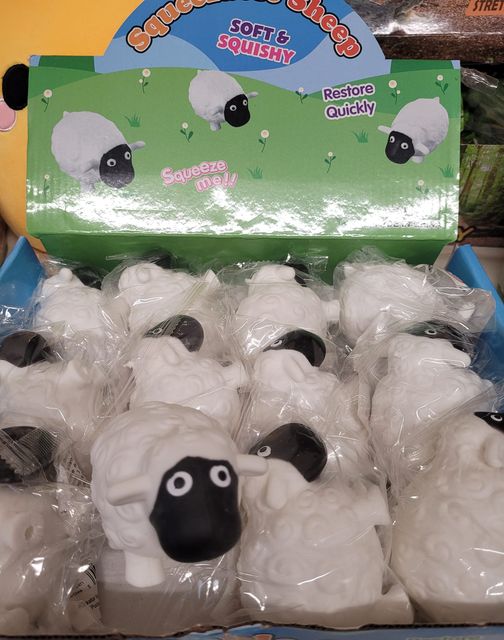 Farmyard animal Squishy Squashy Sensory Sheep 🐑