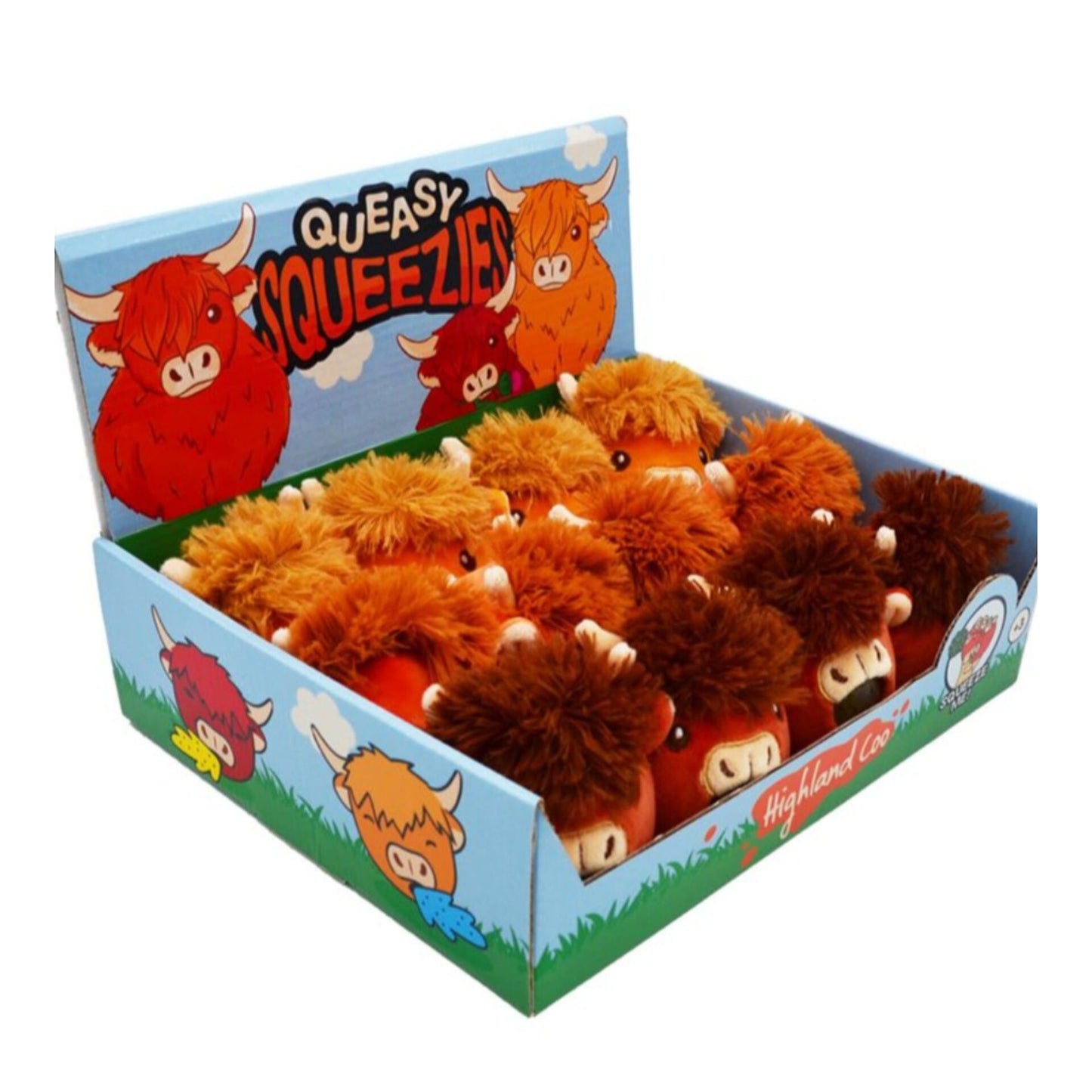 Super soft Highland Cow sensory & Fidget toy