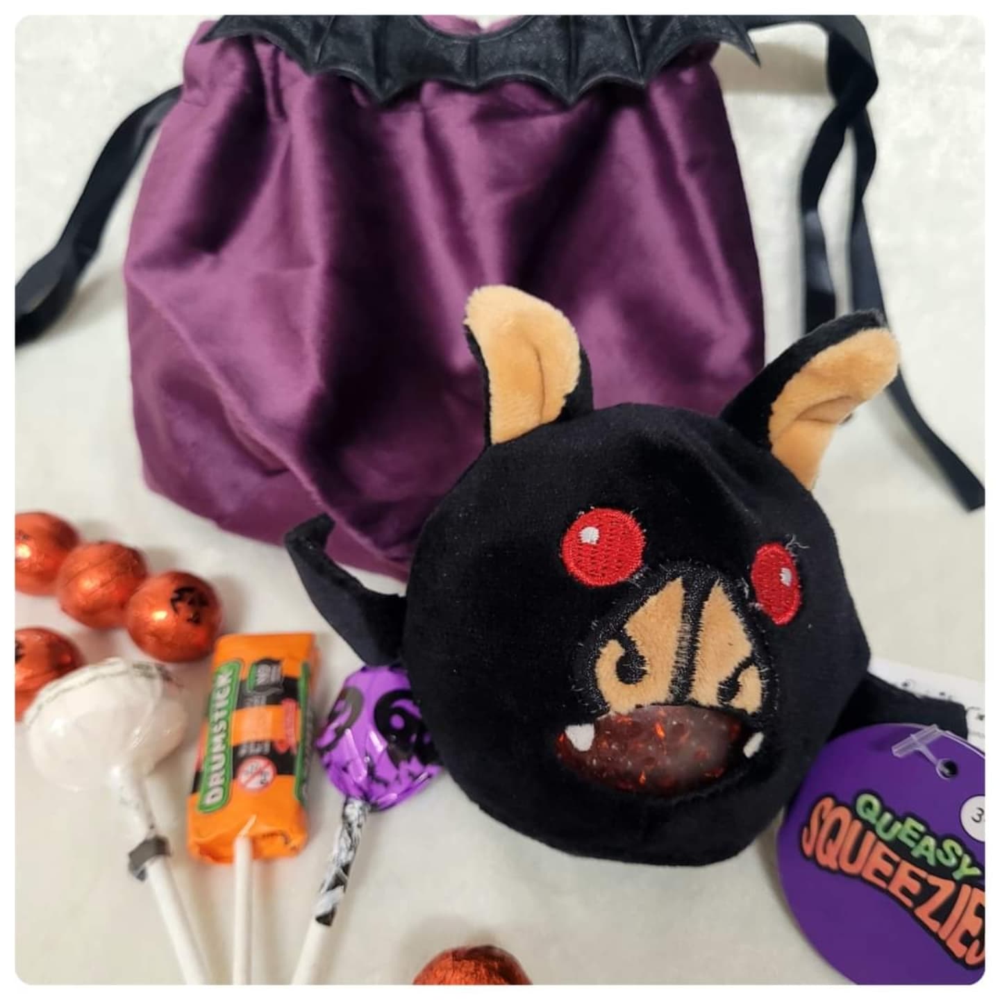 Halloween bat  pre filled treat bags