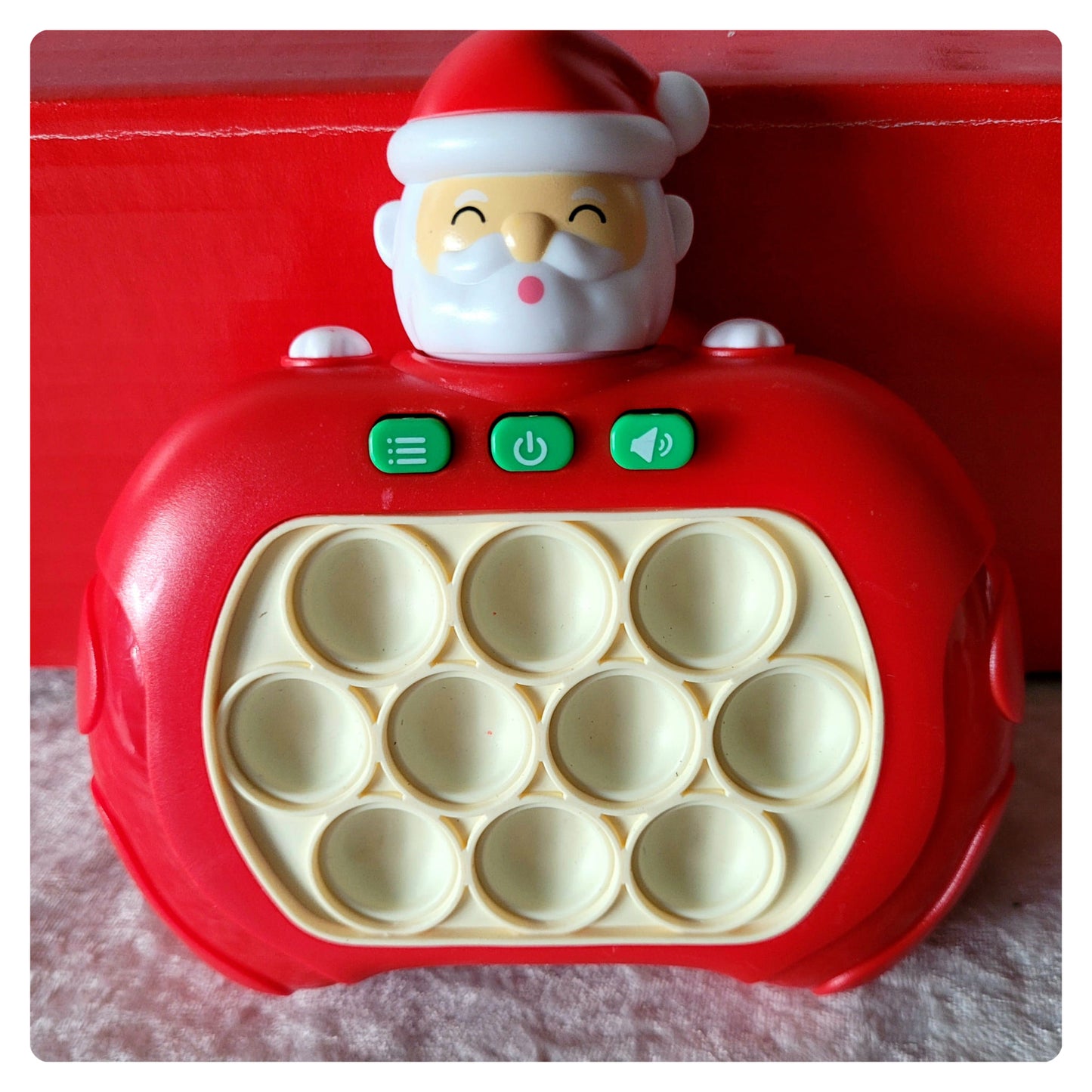 Santa Light up light up fidget game