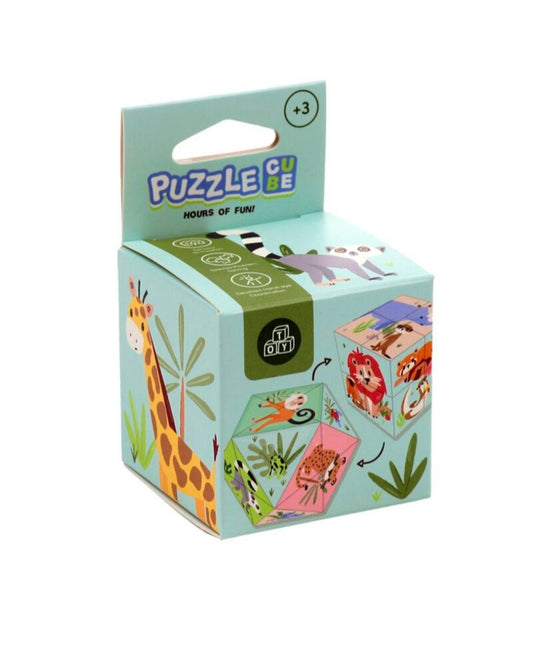 Zooniverse Puzzle Cube toy