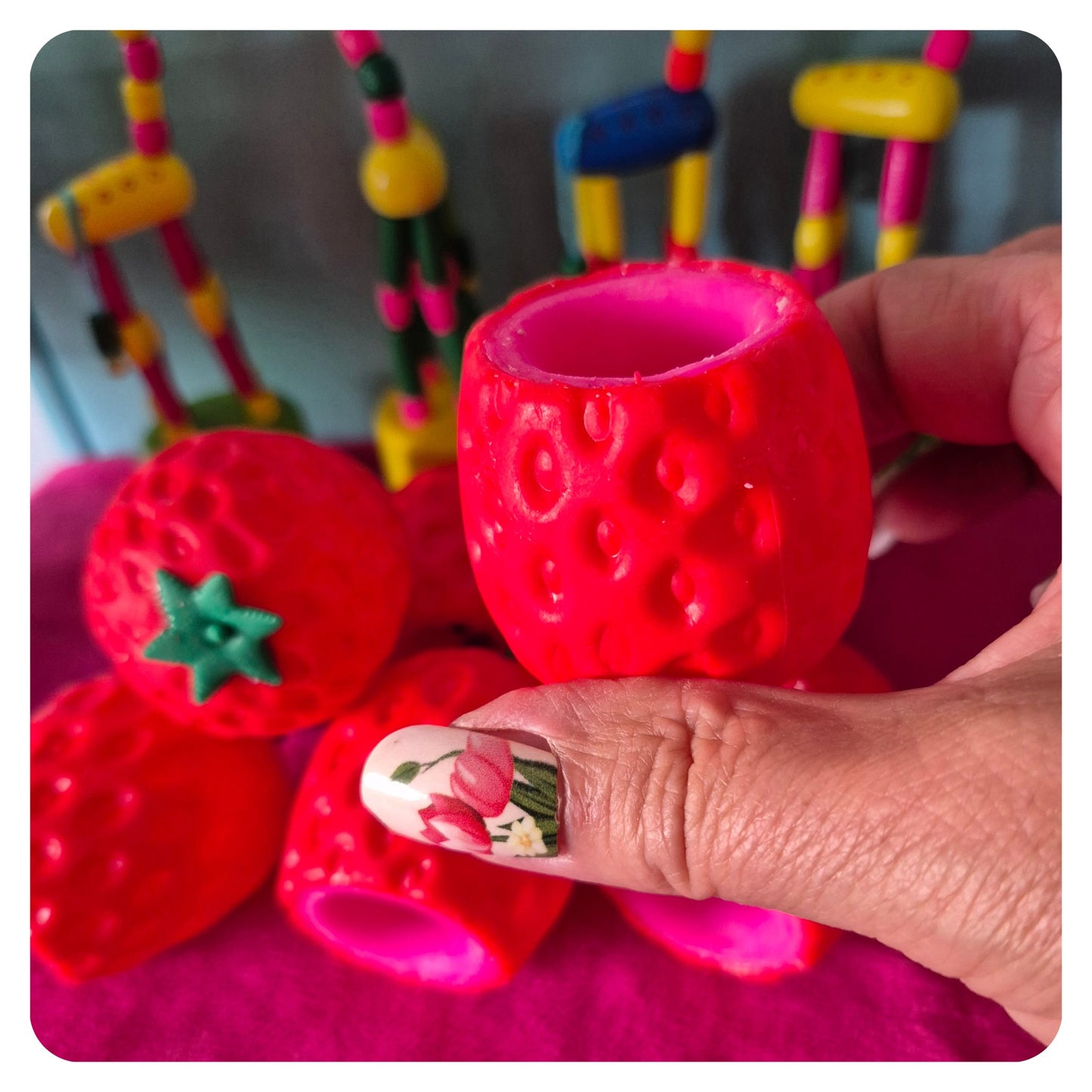 Pop up Strawberry Teddy