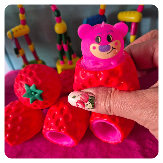 Pop up Strawberry Teddy
