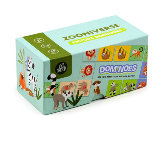 Zooniverse Kids Dominoes Set