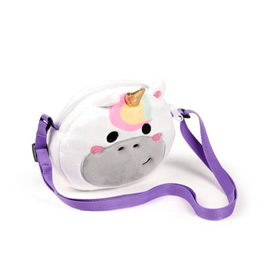 Astra the Unicorn Adoracorns Crossbody Plush Shoulder Bag