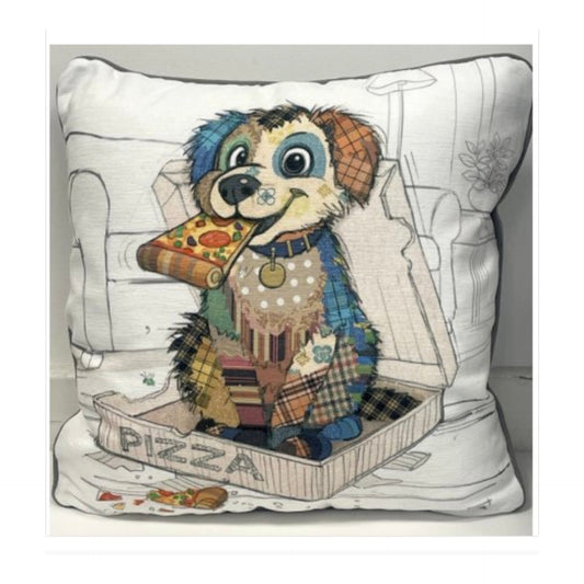 Pedro the pup Bug art cushion
