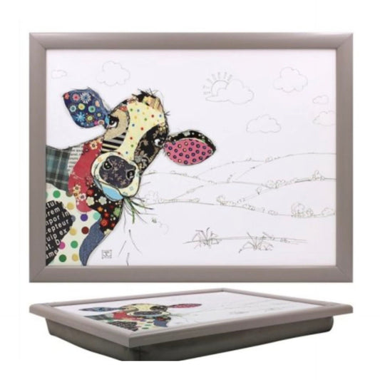 Bug Art Connie Cow Lap Tray, 44cm