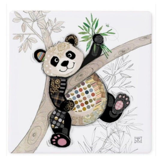 Bug Art Po Zi  the Panda Coaster