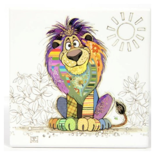 Bug Art Louis Lion Coaster, 10cm