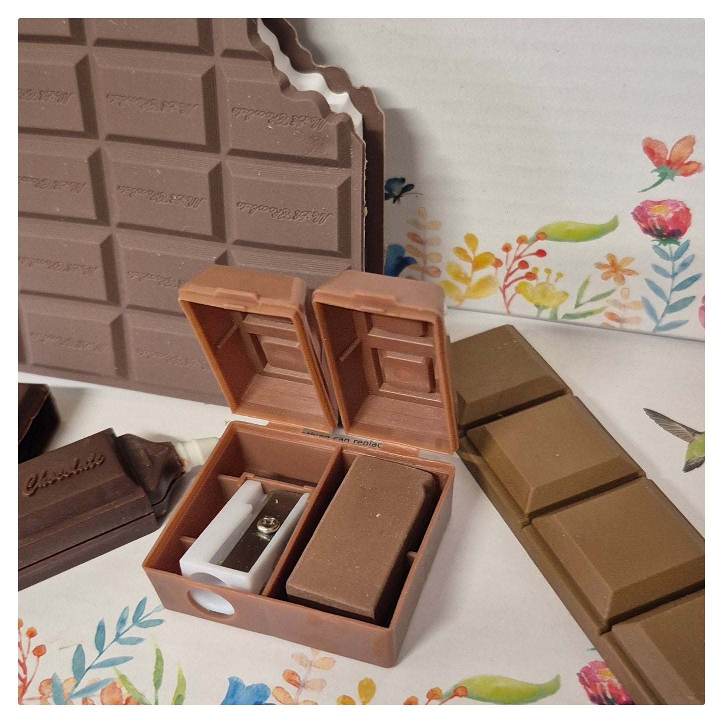 Chocolate novelty Stationery set