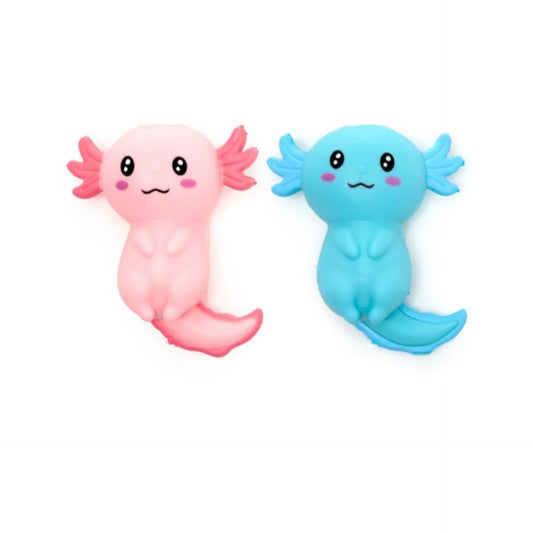 Stretchy Squeezy Axolotl Toy