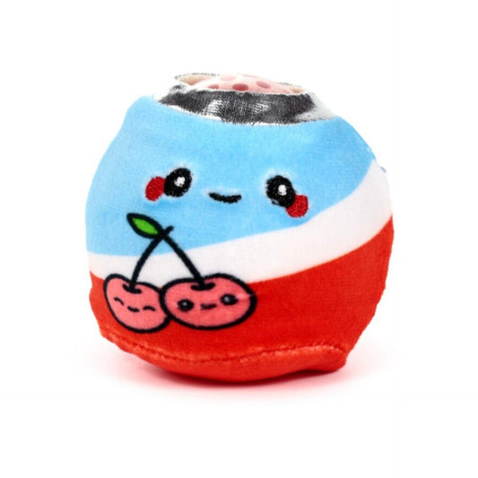 Cherry Soda Queasy Squeezies Foodiemals Plush Squeezy Toy