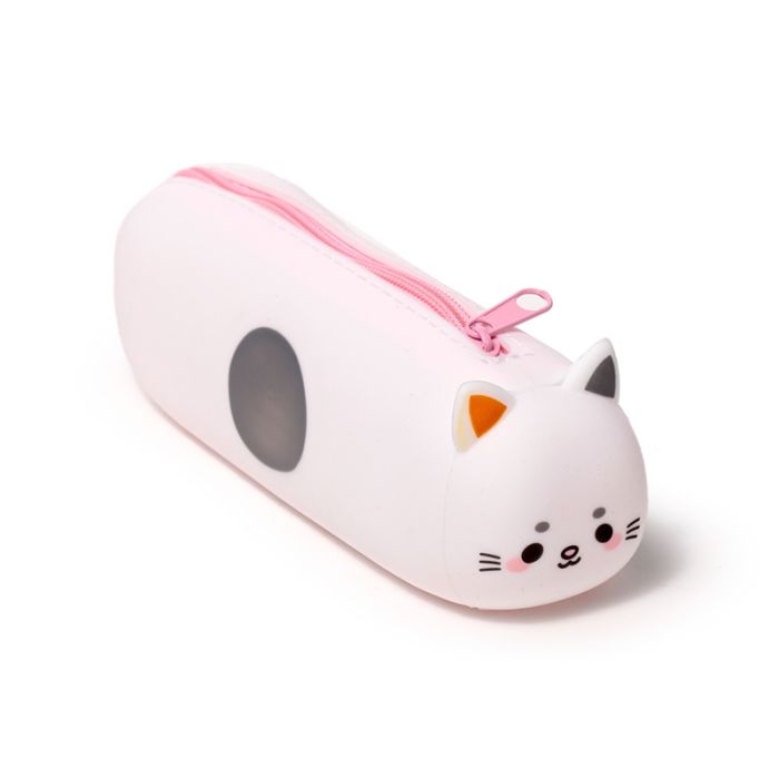 Adoramals Cat Silicone Pencil Case